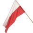 Flaga Polski z Kijem